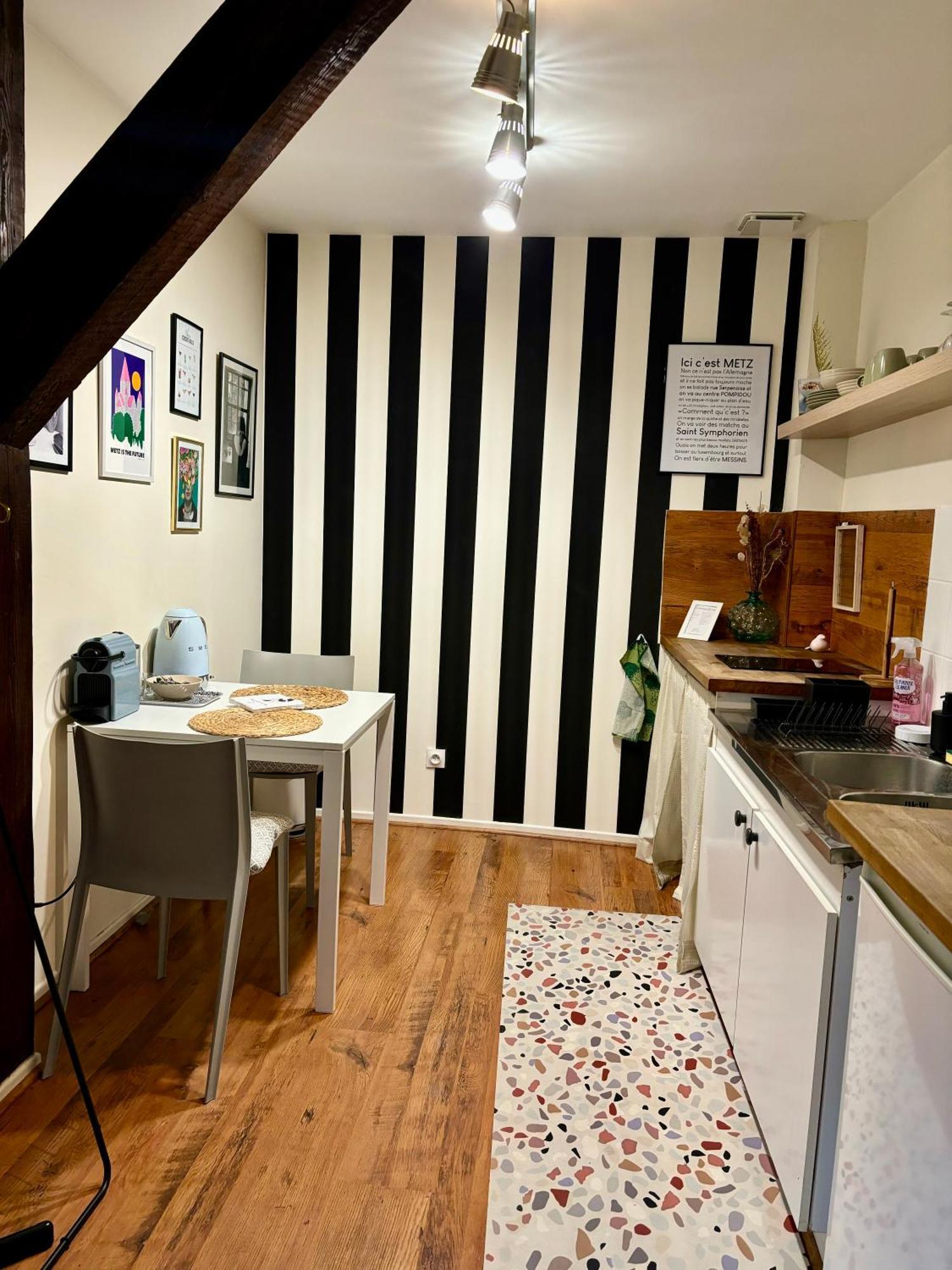 Fleure De Ly / Superb Studio Flat In Old Town Metz Buitenkant foto